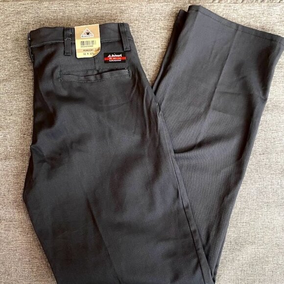 Bulwark Men's Flame Resistant 9 Oz Twill Cotton Work Pant, 32Wx34L - Picture 7 of 7